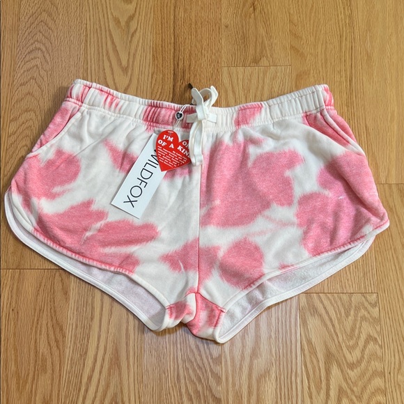 New! Wild Fox Medium tie dye Sanremo Jules shorts .